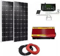 ALESHOP82 Pannello solare e modulo fotovoltaico, 3000W, 100W, 4MM