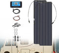 Pannello solare e modulo fotovoltaico, 200W, 21V, per impianto solare off-grid, pieghevole, monocristallino