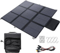 Caricatore solare pieghevole e pannello solare portatile, 200 W, alimentazione solare, IP67, 3 m