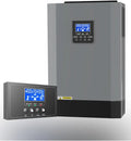 Inverter solare ibrido e inverter con regolatore MPPT, 5,5 kW, 48 V, 500 V, 220 V, alimentazione solare, onda sinusoidale pura
