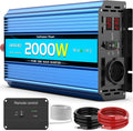 Inverter CC-CA e convertitore di tensione, 2000W, 12v, 220v, per campeggio e camper