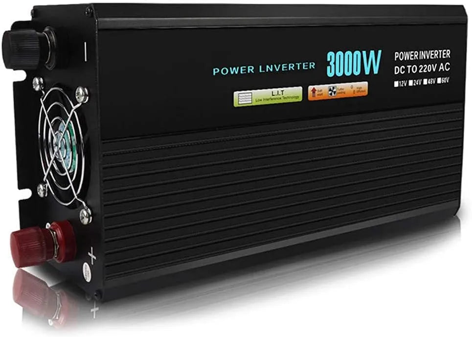 Inverter CC-CA e convertitore di tensione, 2000 W, 3000 W, 3500 W, 12 V, onda sinusoidale pura