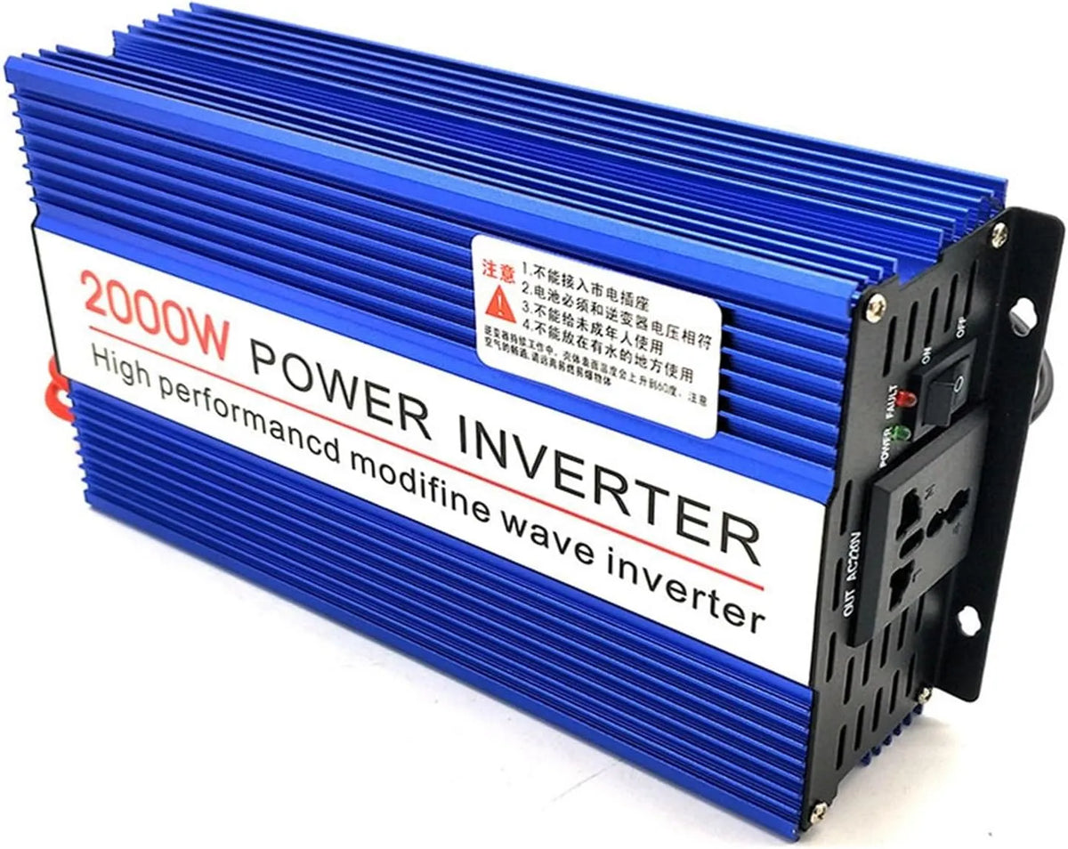Inverter CC-CA e convertitore di tensione, 2000 W, 12 V, 220 V