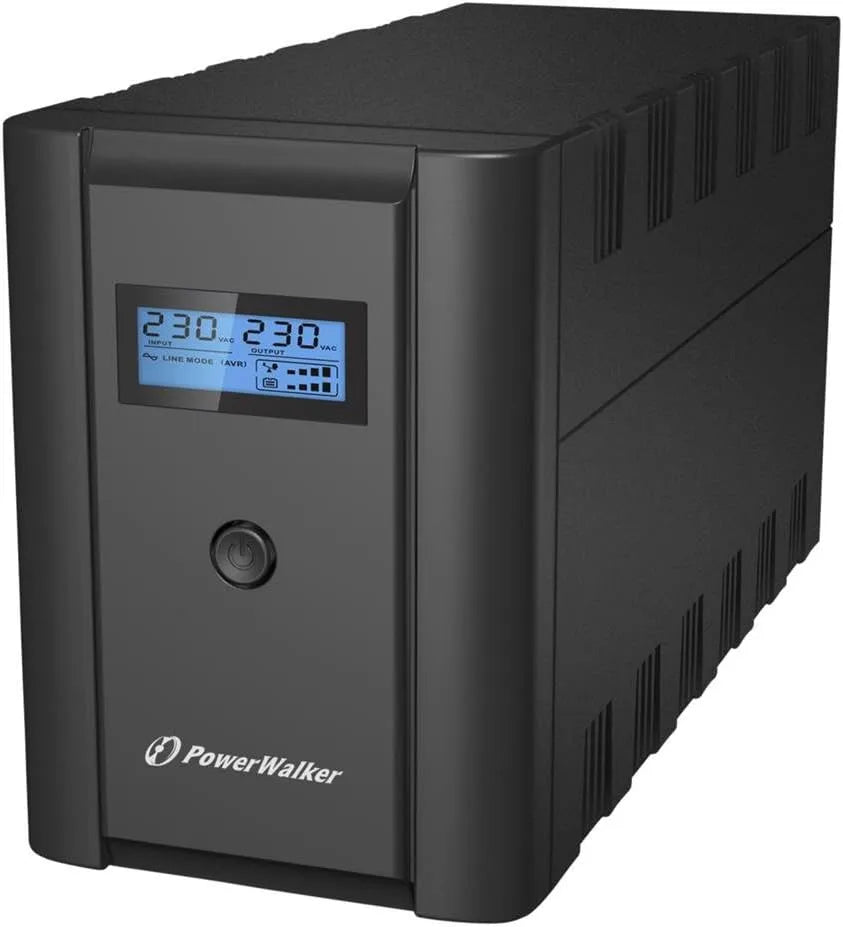 PowerWalker Gruppo di continuità UPS e alimentazione di emergenza, 1200 W, 2200VA, 2200 VA, 170 V