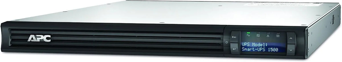 APC SMT1500RMI1U Gruppo di continuità UPS e alimentazione di emergenza, con display digitale, 1500VA