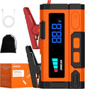Avviatore portatile per auto e booster batteria, 5000A, 9.0L, 8.5L
