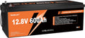 Litio LiFePO4 Batteria al litio LiFePO4 e batteria solare a ciclo profondo, con BMS, 600Ah, 7680Wh, 12V, 200A