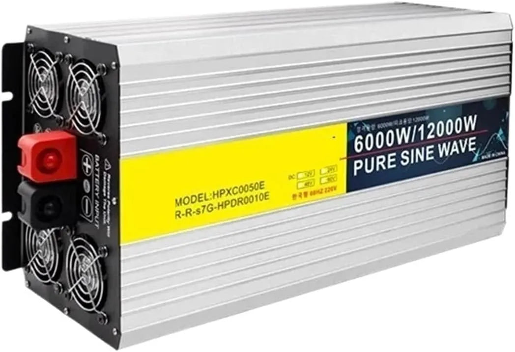 Inverter CC-CA e convertitore di tensione, 5000W, alimentazione solare, onda sinusoidale pura, 6000W, 8000W, 10000W