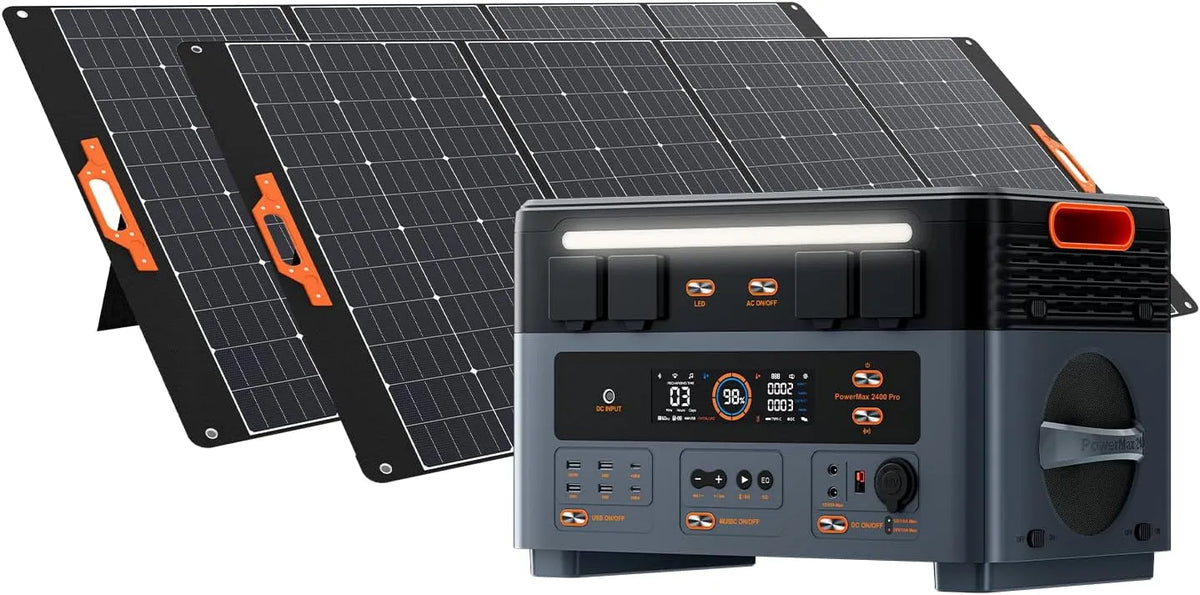 DP100W Power station portatile e generatore solare, alimentazione solare, 2016Wh, 2400W, per impianto solare off-grid