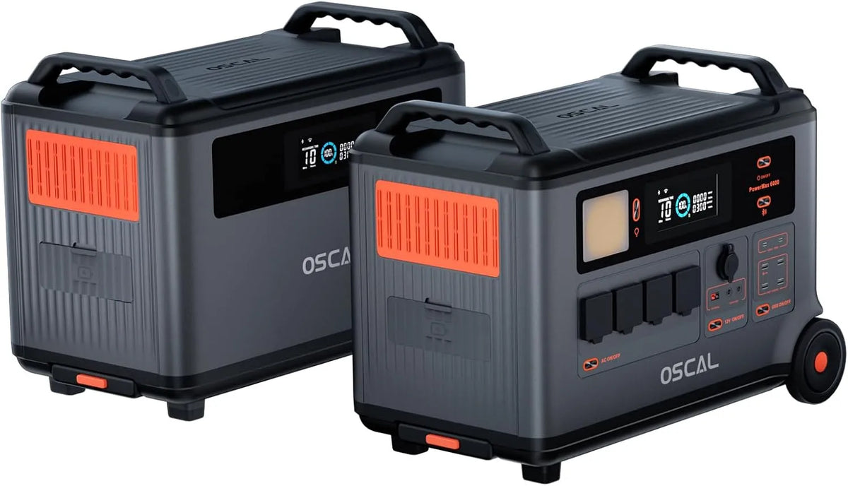 Power station portatile e generatore solare, 3600Wh, con batteria, alimentazione solare, 6000W, 9000W