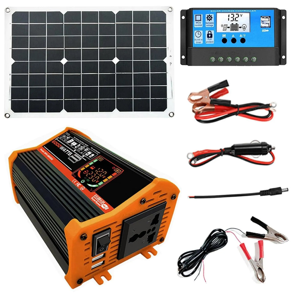 Power station portatile e generatore solare, alimentazione solare, monocristallino