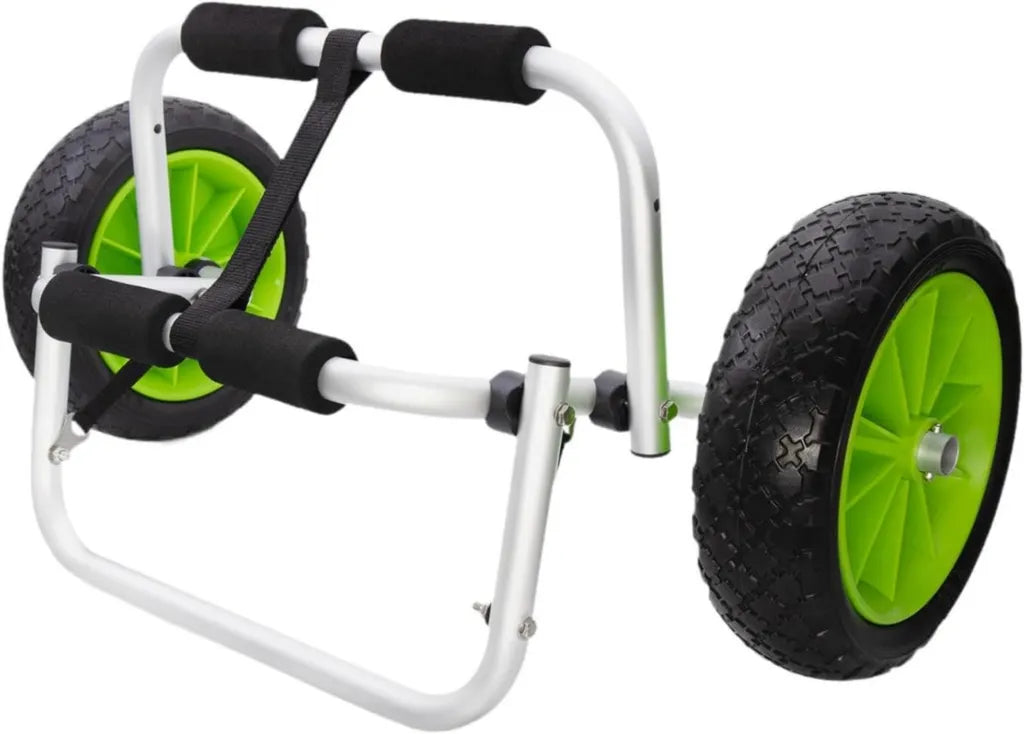 Carrello Pieghevole per Kayak e Canoa, Accessori Rimorchio Sport Acquatici