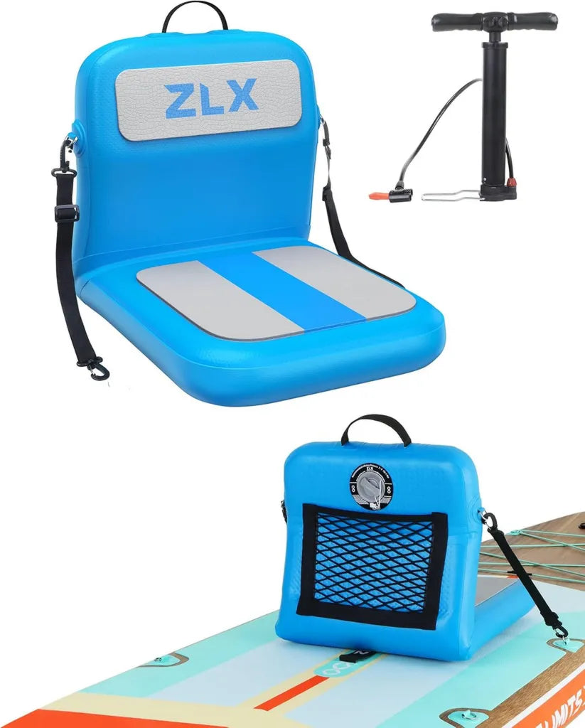 Kayak Gonfiabile ZLX con Sedile Regolabile e Pompa d'Aria