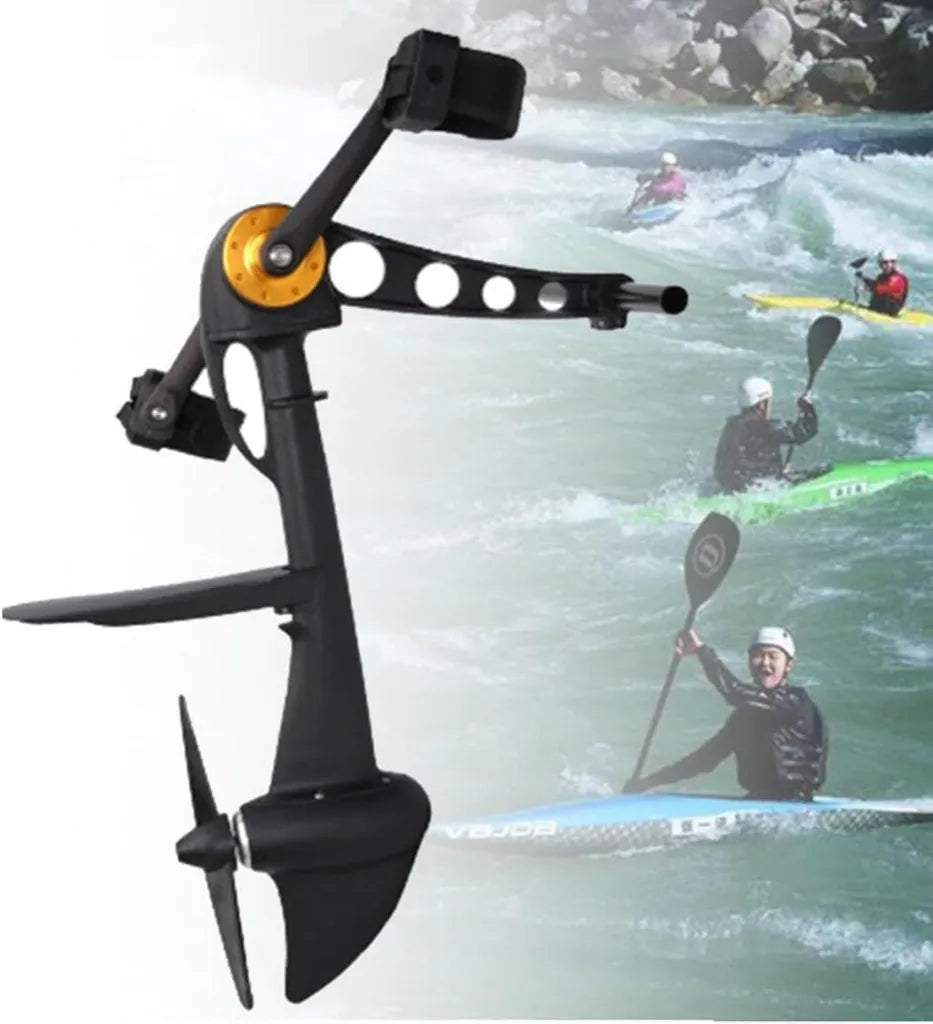Kit di trazione a pedali per kayak e SUP, ergonomico con elica protetta e sterzo flessibile