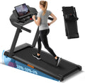 UMAY Tapis roulant – inclinazione regolabile, pieghevole, display LED, con display, 136KG, 12KM/H, 3.0 HP
