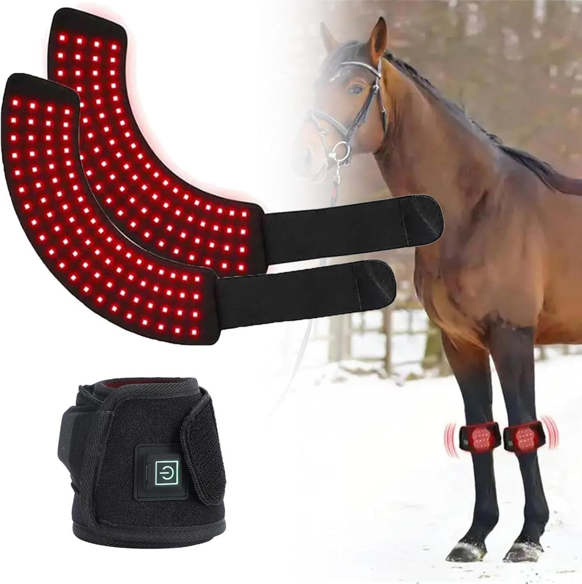 Dispositivo per terapia a luce rossa – display LED