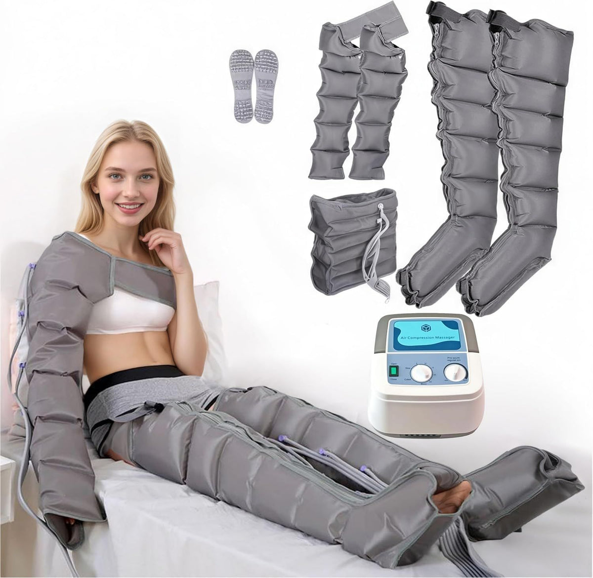 Pressoterapia Gambe e Addome Braccio