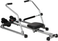 HOMCOM Vogatore: struttura in acciaio, resistenza idraulica, pieghevole, uso domestico, 129 x 70 x 70 cm, 3 Livelli, grigio