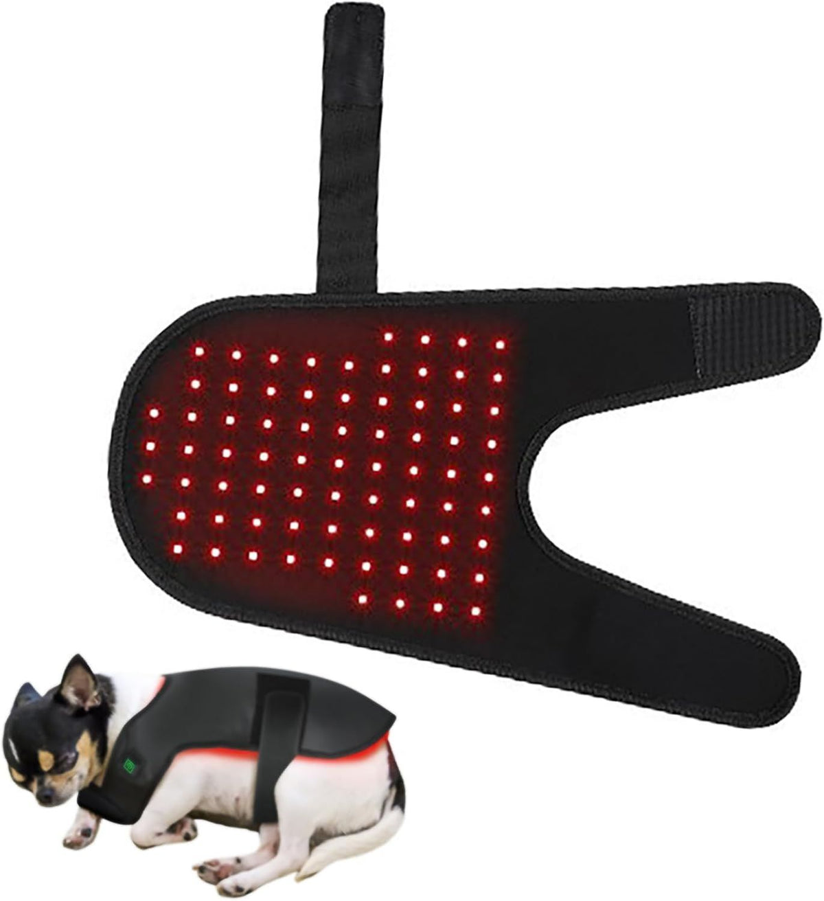 Dispositivo per terapia a luce rossa: display LED, 660 NM, 850 NM