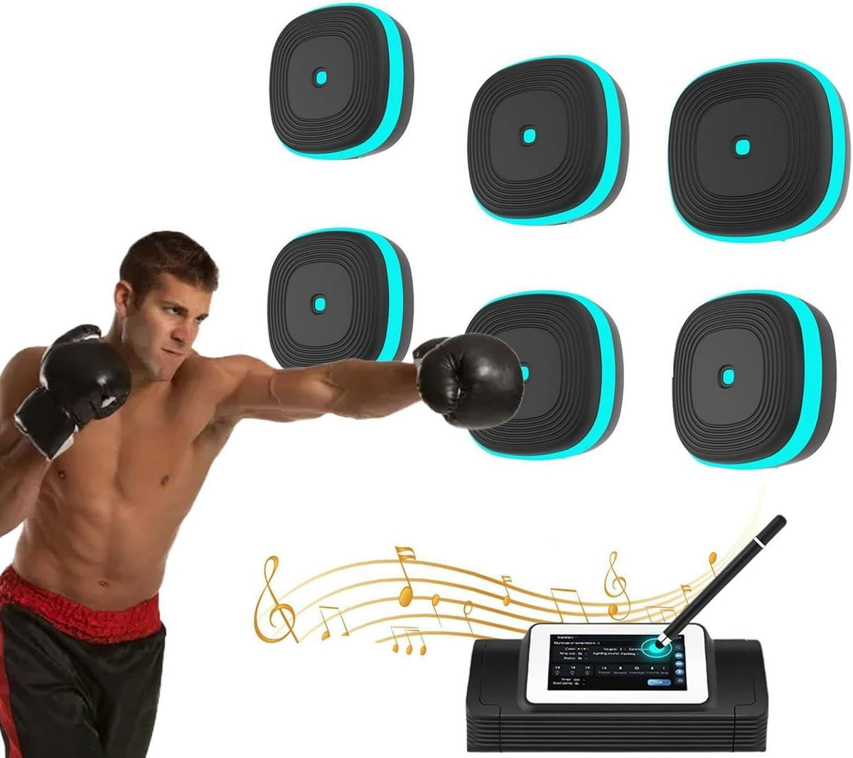 Sacco da boxe: con telecomando, connettività Bluetooth