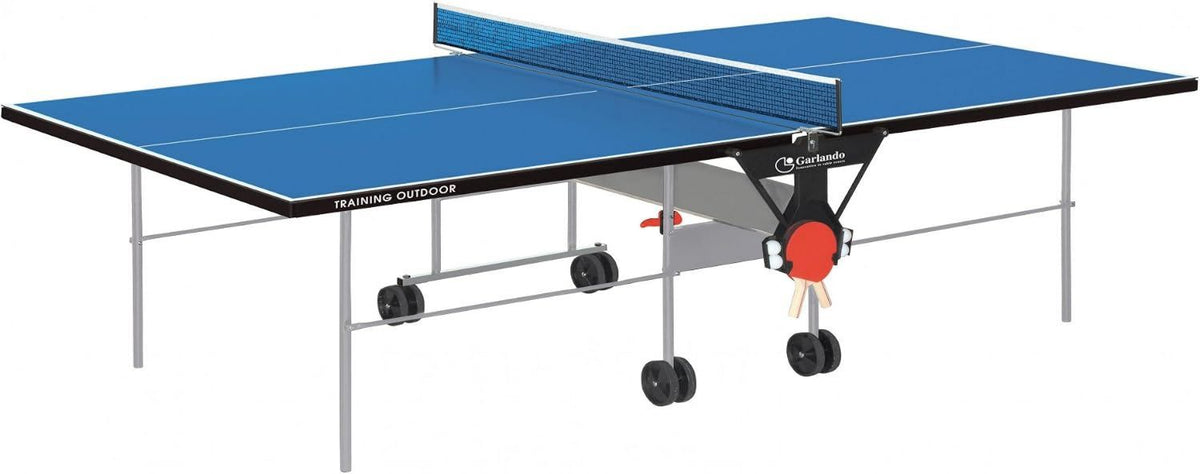 Tavolo da ping-pong: con ruote, blu