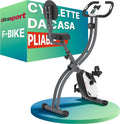 Cyclette - pieghevole, con display, 130 KG